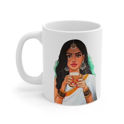 Artistic Ceramic Chai Mug