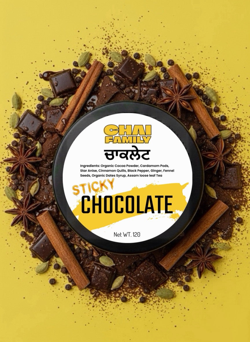 STICKY CHOCOLATE CHAI MASALA (120 GRAMS)