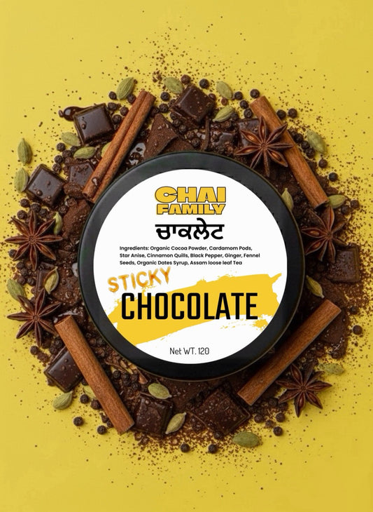 STICKY CHOCOLATE CHAI MASALA (120 GRAMS)