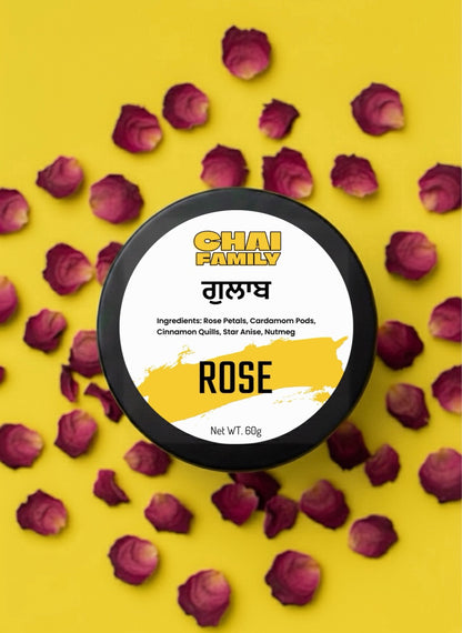 ROSE CHAI MASALA (60 GRAMS)
